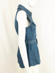 NEW Belted Denim Top Size M