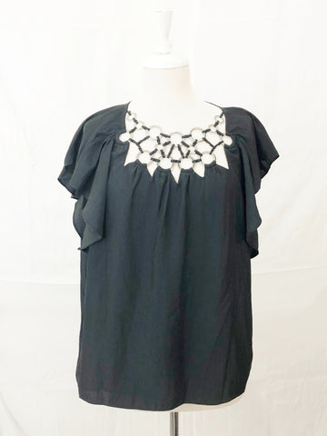 NEW Ramy Brook Embellished Top Size M