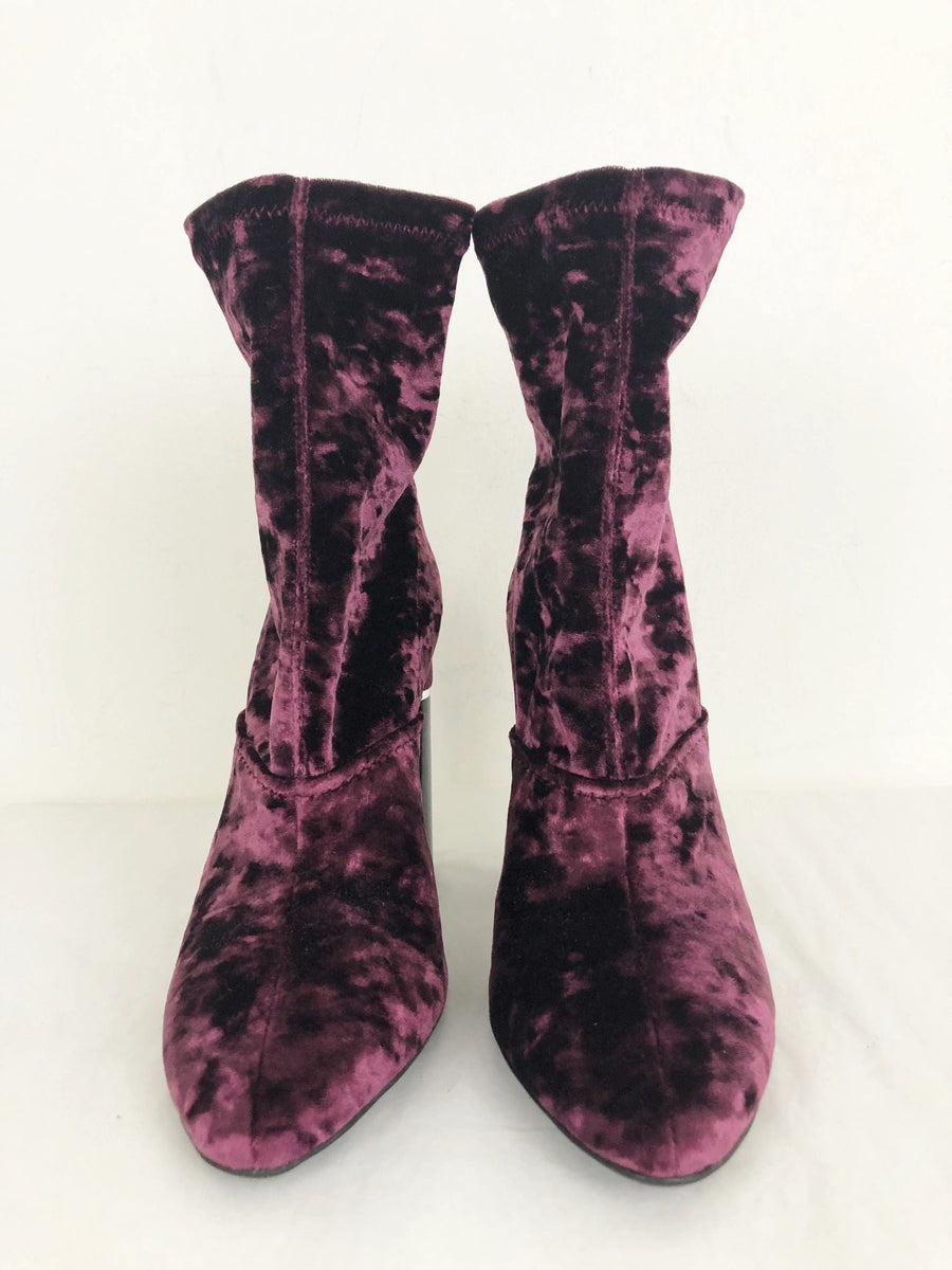 NEW 3.1 Phillip Lim Velvet Boots Size 8