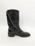 Chanel Mid-Calf Boots Size 37 It (7 Us)