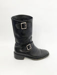 Chanel Mid-Calf Boots Size 37 It (7 Us)