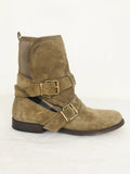 Burberry Suede Check Boots Size 9