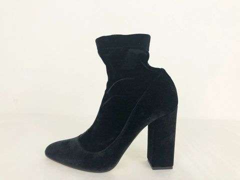 Tamara Mellon Velvet Boots Size 38 It (8 Us)
