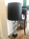 Lucite Ball Lamp 36"H