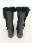 NEW Sartore Fur Lined Boots Size 37 It (7 Us)
