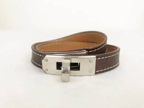 Hermès Double Leather Bracelet