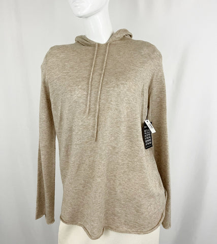 NEW Cashmere Hooded Sweater Size M