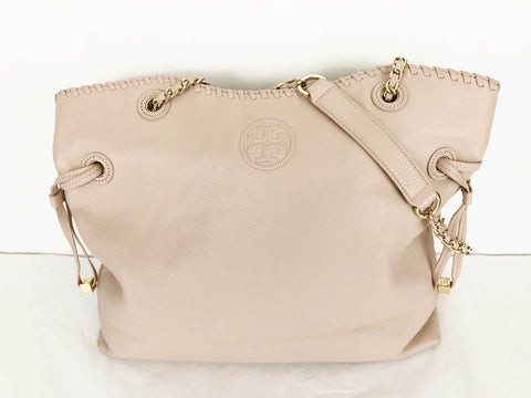 Tory Burch Pink Leather Tote