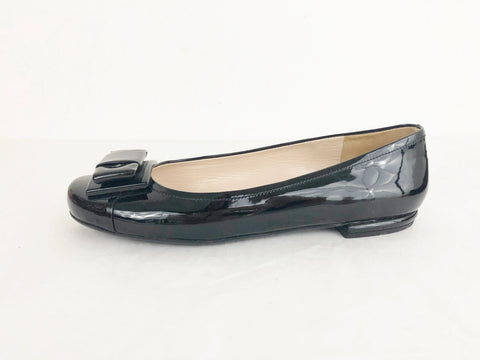 Prada Bow Ballet Flats Size 7.5