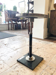 Art Deco-Style Drink Table Size: 23" H X 24" D