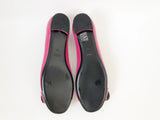 NEW Gucci Patent Peep Toe Flats Size 8