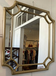 Gold Bamboo Mirror 36 X 29