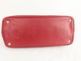 Prada Lux Double Zip Galleria Tote