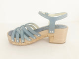 Chanel Denim Platform Sandal Size 7