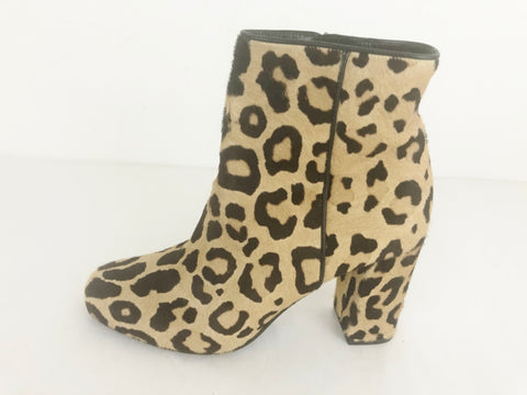 Cheetah Boots Size 7