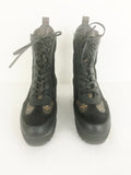 Louis Vuitton Monogram Combat Boots Size 11