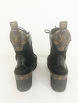 Louis Vuitton Monogram Combat Boots Size 11