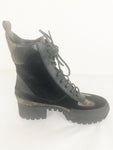 Louis Vuitton Monogram Combat Boots Size 11