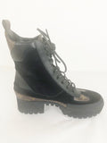 Louis Vuitton Monogram Combat Boots Size 11