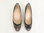 Christian Louboutin Lace Overlay Pumps Size 12