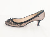 Christian Louboutin Lace Overlay Pumps Size 12