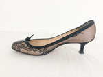 Christian Louboutin Lace Overlay Pumps Size 12