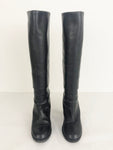 Chanel CC Fold-Over Boots Size 8