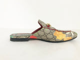 Gucci Leather Floral Mules Size 9