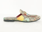 Gucci Leather Floral Mules Size 9