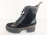 Louis Vuitton Monogram Combat Boots Size 11