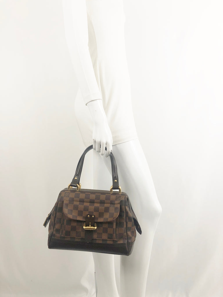 Louis Vuitton Damier Ebene Knightsbridge Satchel Handbag