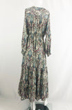 Paani Tiered Maxi Dress Size S