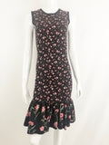 Michael Kors Collection Knit Floral Dress Size S