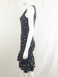 Michael Kors Collection Knit Floral Dress Size S
