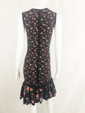 Michael Kors Collection Knit Floral Dress Size S