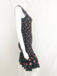 Michael Kors Collection Knit Floral Dress Size S