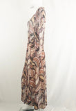 Sold Ba&Sh Patterned Maxi Dress Size M