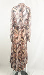 Sold Ba&Sh Patterned Maxi Dress Size M