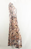 Sold Ba&Sh Patterned Maxi Dress Size M