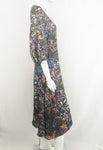 Josie Natori Silk Maxi Dress Size M