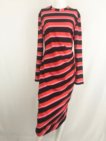 NEW Jonathan Cohen Striped Dress Size L