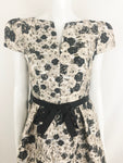 Paulie Ka Floral Metallic Dress Size 10