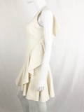 Alexander McQueen Ruffle Hem Dress Size 4 / S