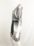 Diane Von Furstenberg Velvet Wrap Dress Size 0