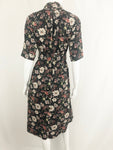 NEW Adam Lippes Floral Midi Dress Size 0