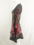 Roberto Cavalli Knit Floral Dress Size 2