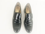 Salvatore Ferragamo Black Patent Leather Loafer Size 8.5