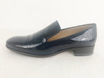 Salvatore Ferragamo Patent Blue Loafer Size 8