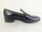 Salvatore Ferragamo Patent Blue Loafer Size 8