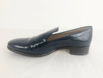 Salvatore Ferragamo Patent Blue Loafer Size 8